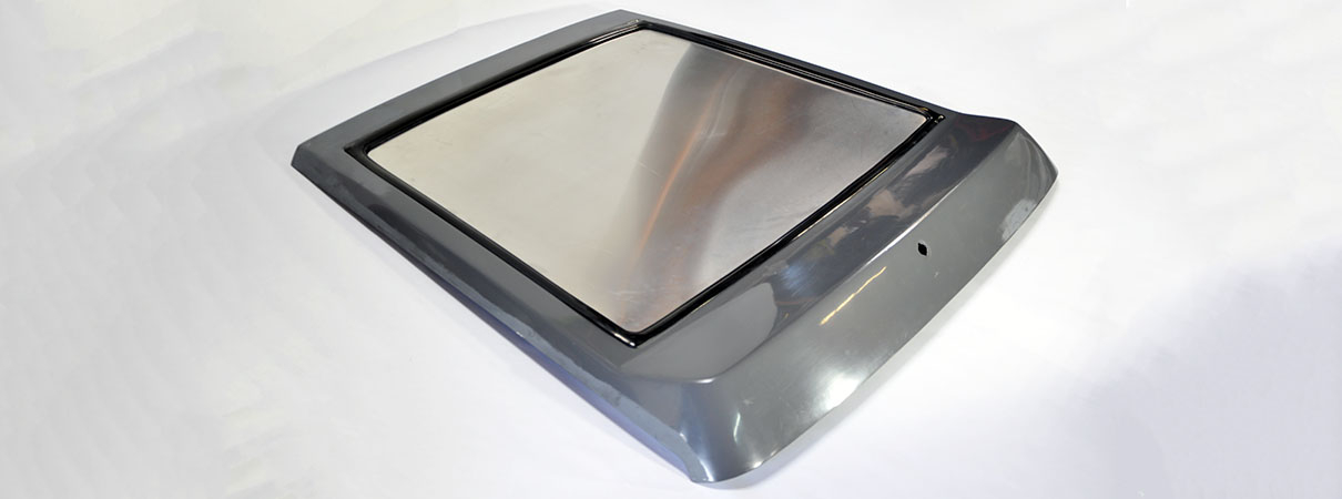 トヨタ AE86 ハッチサイドガラス